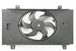 Changan Kuayue V5 1.5L، DFSK Sokon K07S (راؤنڈ پلگ)، Jinbei T50 کے ساتھ ہم آہنگ کے لیے CK1301200W4 ریڈی ایٹر فین اسمبلی ایئر کنڈیشنر الیکٹرانک فین | Hanbo® تھوک